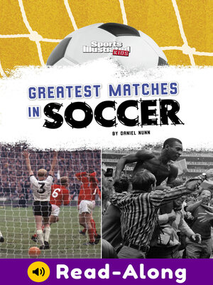 cover image of Greatest Matches in Soccer